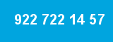 922 722 14 57